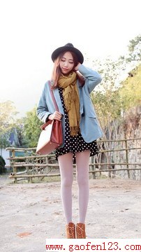 娇小女孩好福利 这个冬天教你怎么穿! www.gaofen123.com