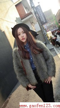 2014新年流行穿搭 保暖又显气质 www.gaofen123.com