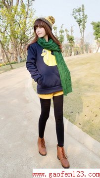冬季+显瘦+暖搭 这个冬天拉长美腿 www.gaofen123.com