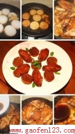 年夜饭食谱【杏鲍菇烧鸡翅】的做法