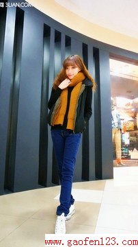 超in围巾 这个寒冬保暖显个甜美范! www.gaofen123.com