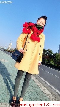超in围巾 这个寒冬保暖显个甜美范! www.gaofen123.com