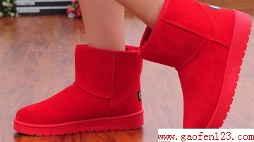 冬季+雪地靴 fashion又保暖! www.gaofen123.com
