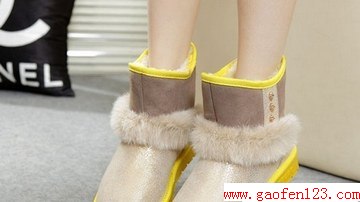 冬季+雪地靴 fashion又保暖! www.gaofen123.com
