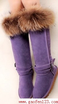 冬季+雪地靴 fashion又保暖! www.gaofen123.com