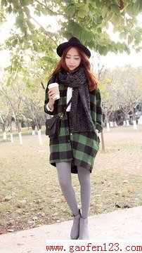 2014小个子冬日气质暖搭 www.gaofen123.com