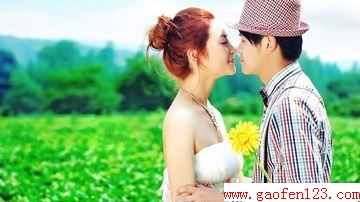 幸福新人婚纱照外景拍摄攻略 绿叶就为承托鲜花而活