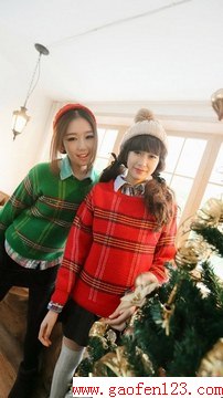 寒冷冬天毛衣搭 穿出柔情温暖感 www.gaofen123.com
