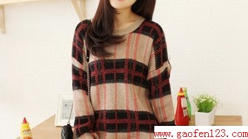 寒冷冬天毛衣搭 穿出柔情温暖感 www.gaofen123.com