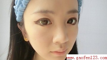 两款无辜大眼妆的画法图解 水亮灵气双眼魅力无穷大
