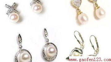 纯洁珍珠饰品与婚纱礼服的巧妙搭配 www.gaofen123.com
