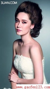 经典欧式古风新娘发型 让你如王室般尊宠 www.gaofen123.com