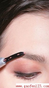 来自星星的你全智贤眉毛的画法 www.gaofen123.com