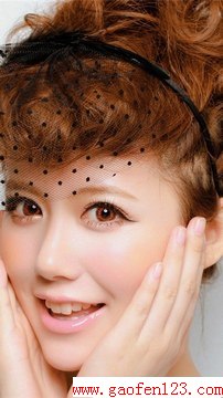日系新娘妆造型推荐 www.gaofen123.com