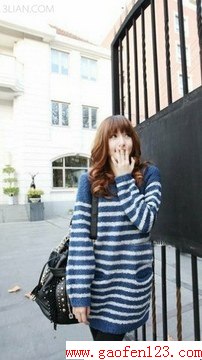 2013秋季百搭毛衣搭配图片 盛行萝莉控穿出小清新