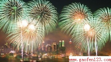 烟花为什么有那么多颜色? www.gaofen123.com