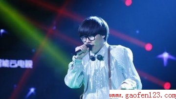 中国好声音李琦资料图片 www.gaofen123.com